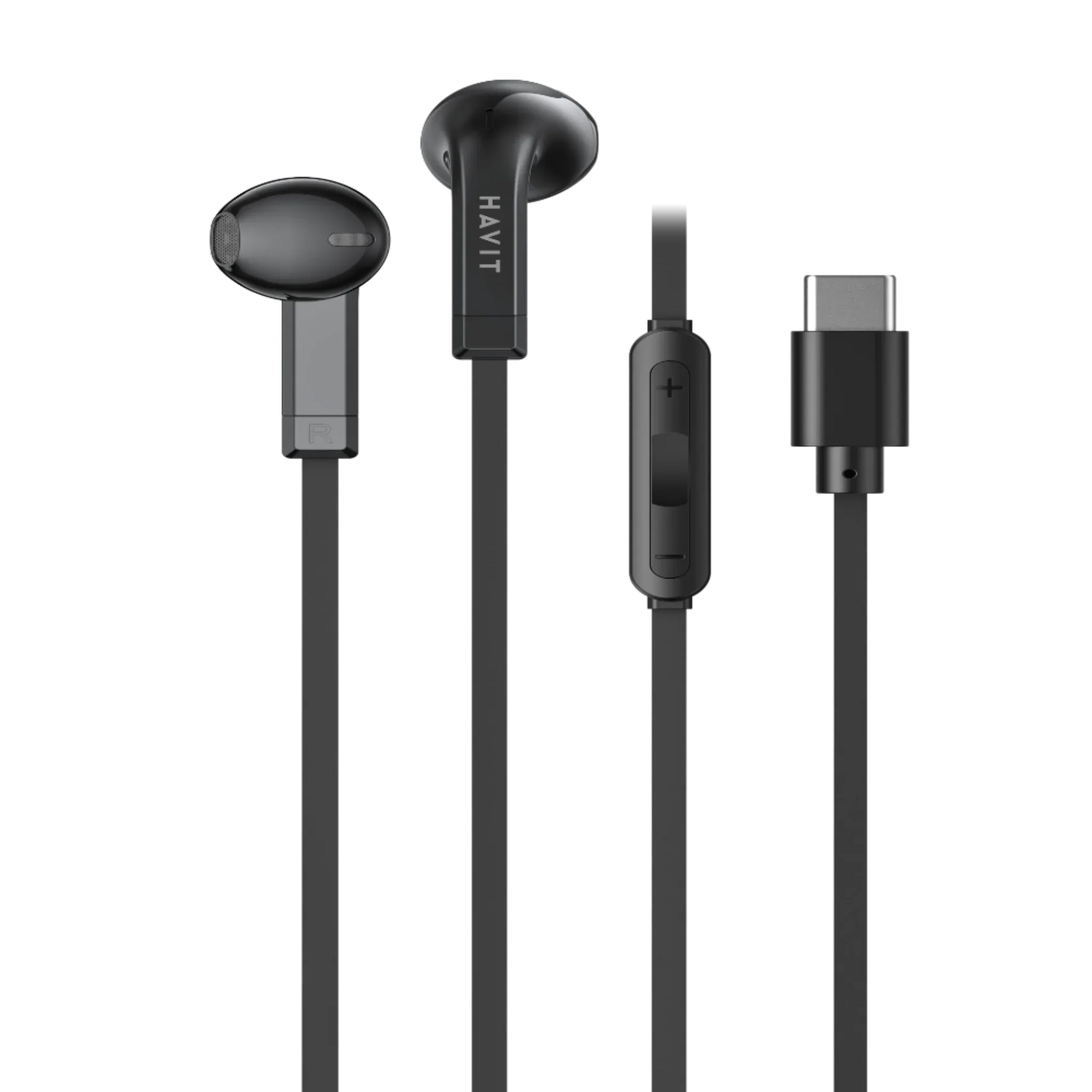 Havit E336C Sport Stereo Metal Bass Wired Earphones Type C | Best Price in Pakistan | dynsol.pk - dynsol