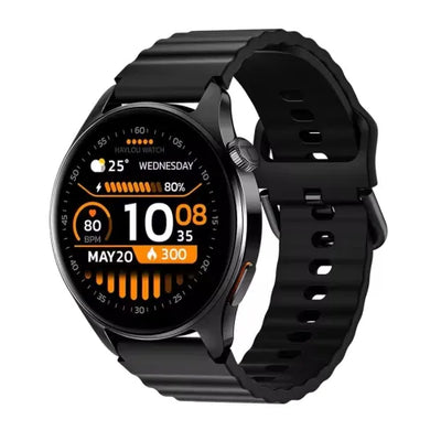 Haylou Watch 4S Smart Watch | 1.43″ AMOLED GPS, Bluetooth Calling, 120+ Sports Modes | Price in Pakistan | Dynsol.pk