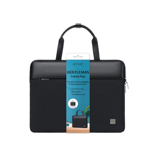 Henks Gentleman Laptop Bag 14.5 Inches – Professional Compact Carry Solution Price in pakistan | dynsol.pk