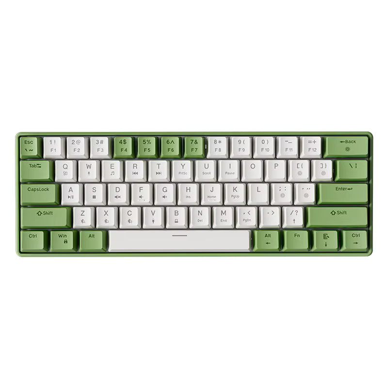 WEADN G61 RGB Portable USB Interface Office Keyboard Hot Selling Kailh Hot Swappable Mechanical Projection New Model - dynsol