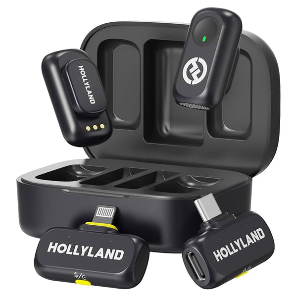 Hollyland LARK A1 Combo 2-Person Wireless Microphone System Price in Pakistan | dynsol.pk