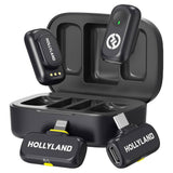 Hollyland LARK A1 Combo 2-Person Wireless Microphone System Price in Pakistan | dynsol.pk