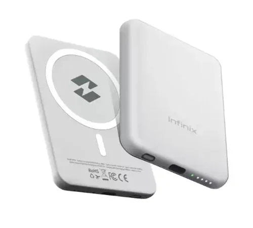 Infinix XP03 White magnetic 3020mAh MagPower charger