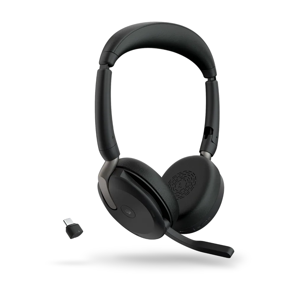 Jabra Evolve2 65 Flex Wireless Stereo Headset with Bluetooth, Noise‑Cancelling Price in Pakistan | Dynsol.pk - dynsol