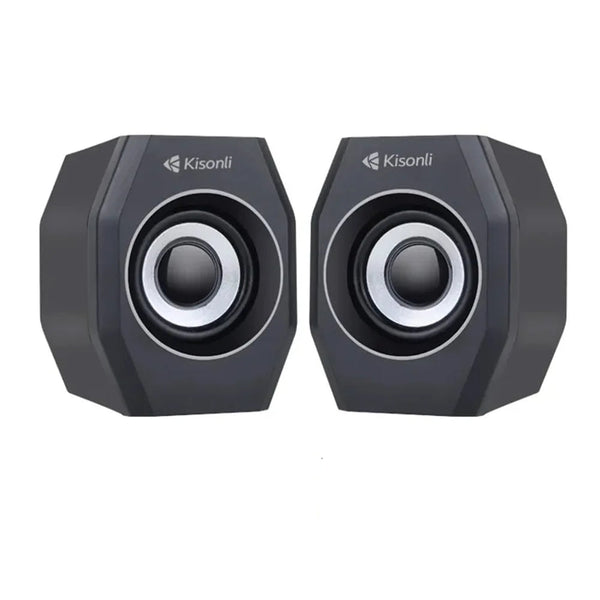 Kisonli A101S Multimedia USB Speaker with Deep Bass – Price in Pakistan | dynsol.pk