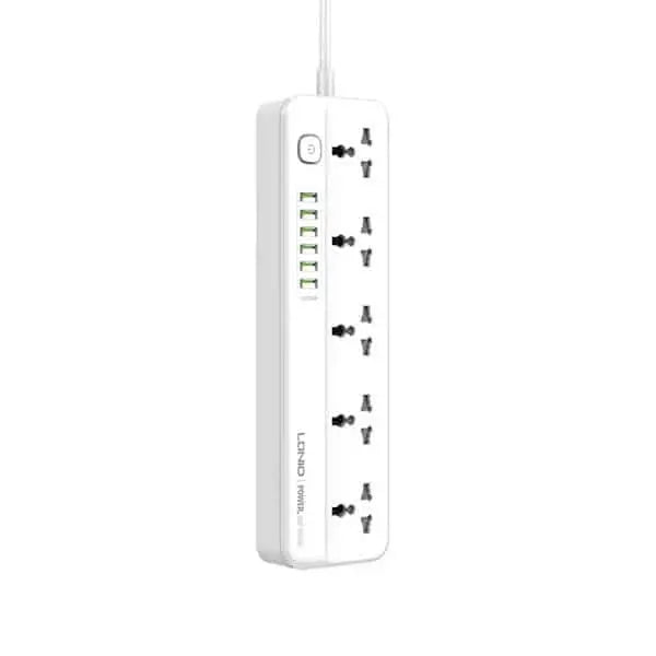 Ldnio SC5614 2500W Power Extension With 5 Power Sockets and 6 Usb Ports