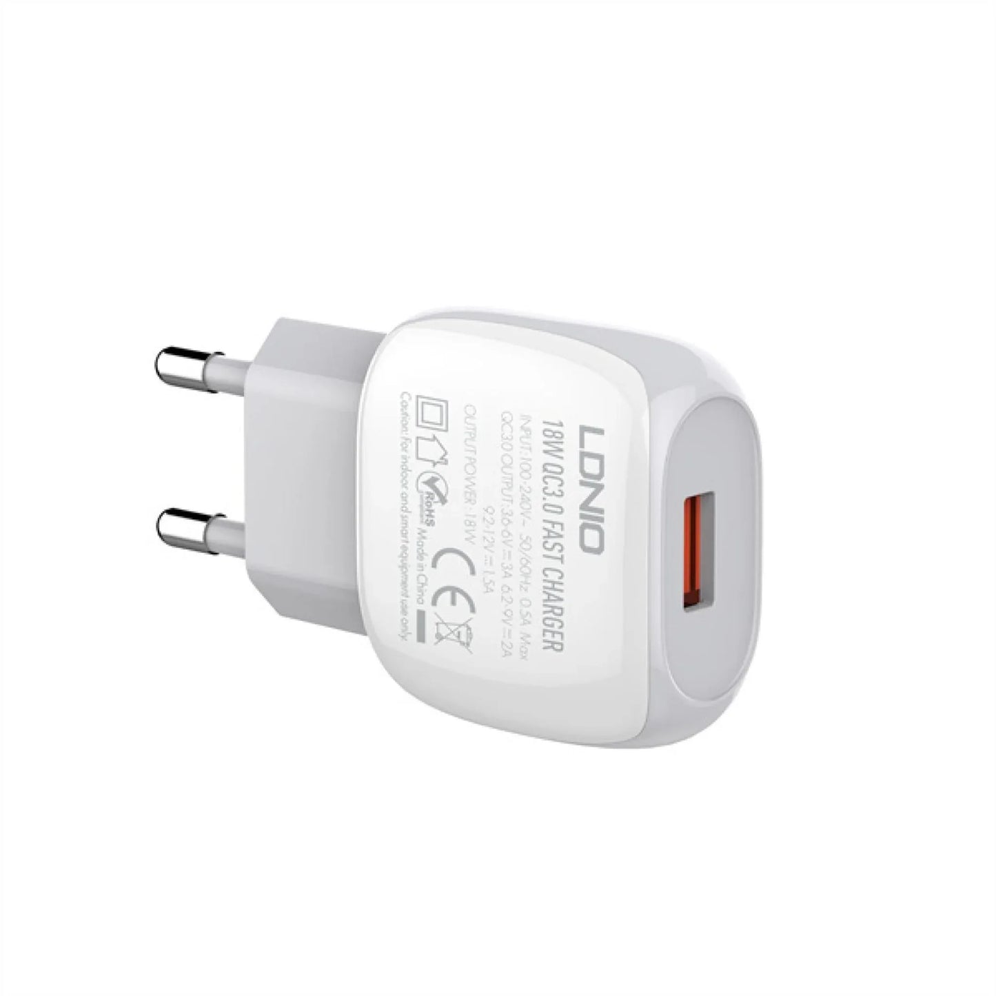 LDNIO 18W QC3.0 Quick Charger A1306Q | Best Price in Pakistan | dynsol.pk - dynsol