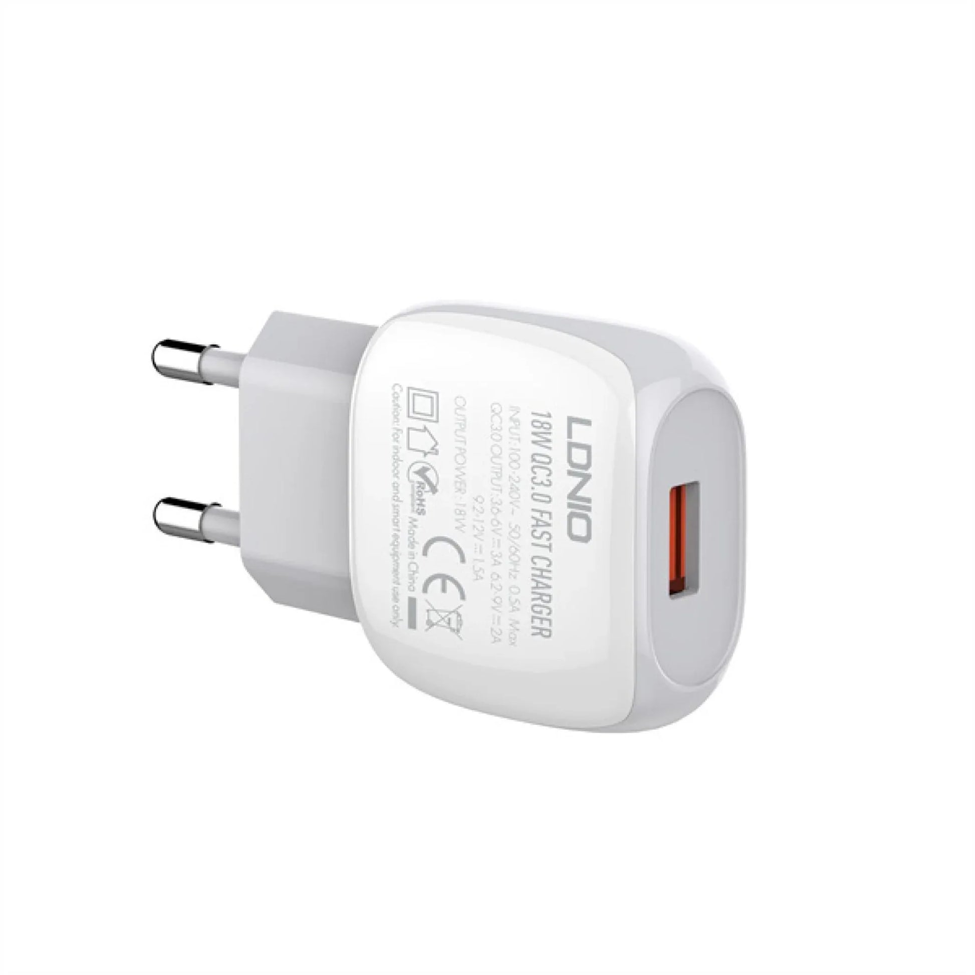 LDNIO 18W QC3.0 Quick Charger A1306Q | Best Price in Pakistan | dynsol.pk - dynsol