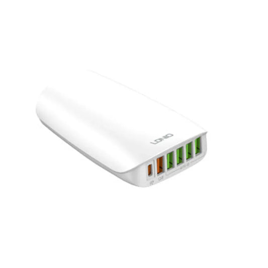 LDNIO Extension 65W Multi‑ports Desktop Charging Station A6573C | Best Price in Pakistan | dynsol.pk - dynsol