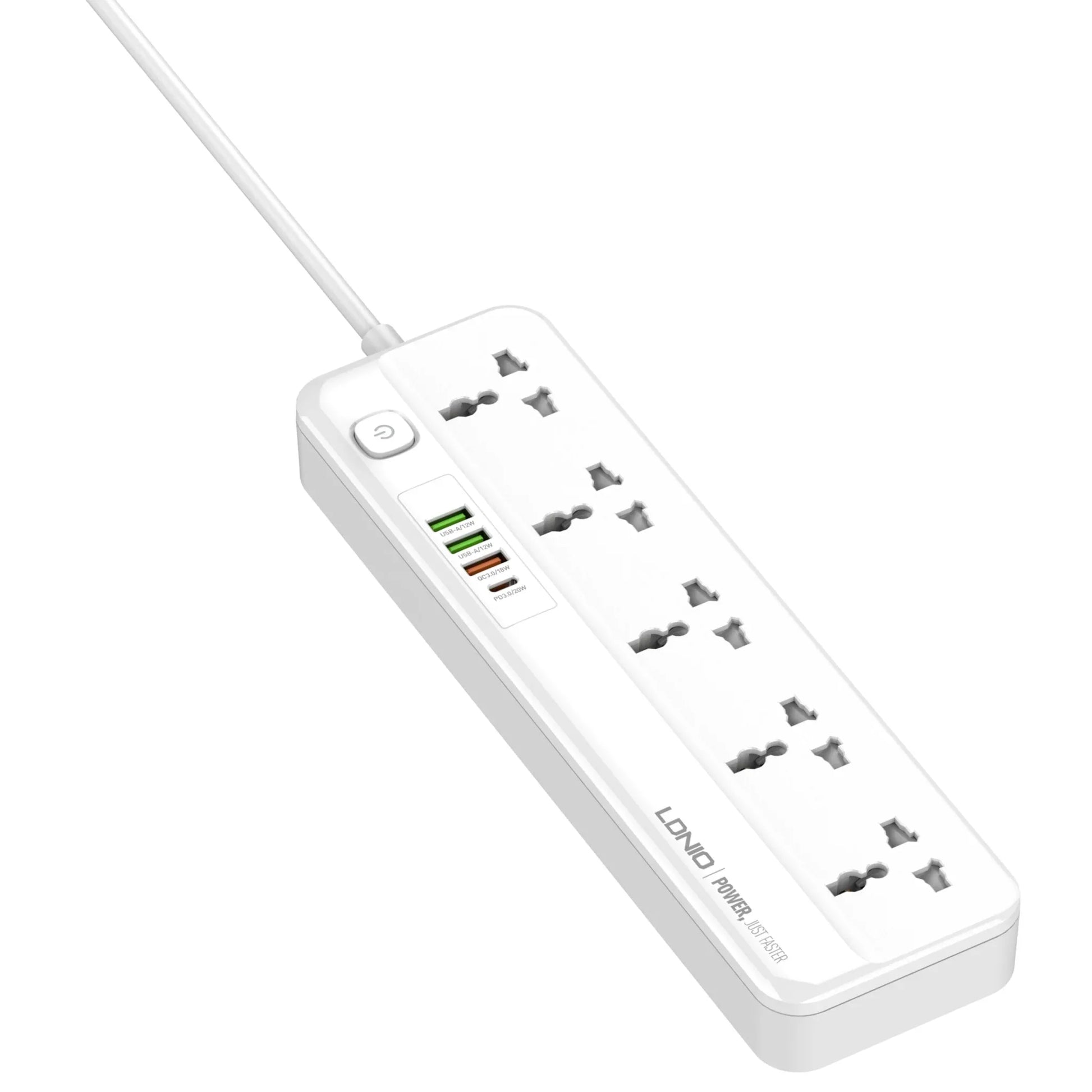 LDNIO Outlets Universal Power Strip SC5415 | Best Price in Pakistan | dynsol.pk - dynsol