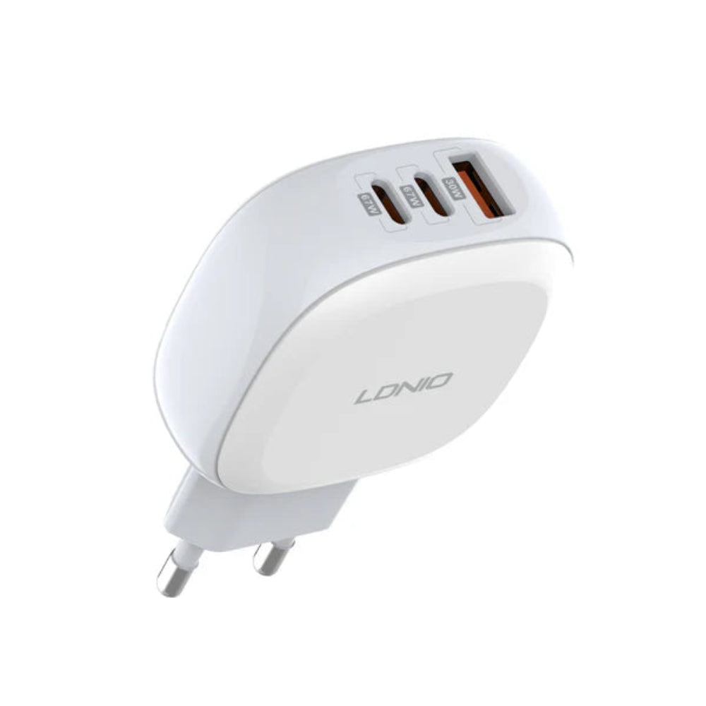 LDNIO Q3611 67W Dual Port PD &amp; QC Fast Charger – Best Price in Pakistan | Dynsol.pk