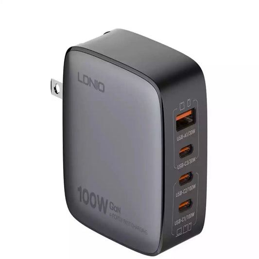 LDNIO Q408 100W GaN PD Fast Mobile Phone Charger | Best Price in Pakistan | dynsol.pk - dynsol