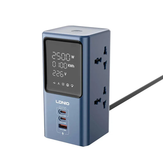 LDNIO SC2 45W Universal Power Strip Desktop LED Power Adapter Price in Pakistan | Dynsol.pk - dynsol