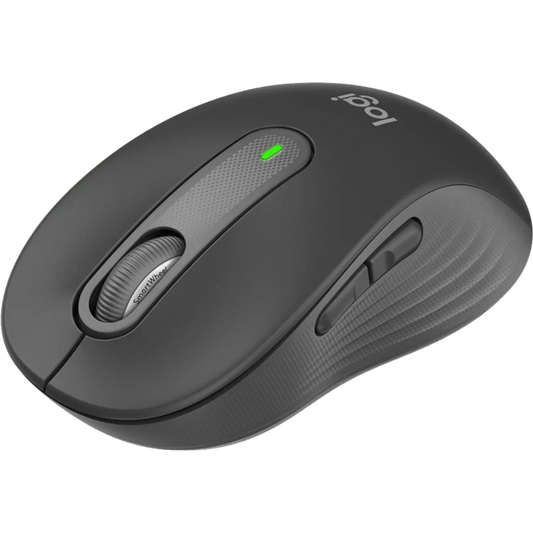 Logitech M650 L Signature Wireless &amp; Bluetooth Mouse | Large Size, SmartWheel &amp; Silent Clicks | Black | Dynsol.pk - dynsol