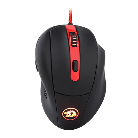 Redragon M605 Smilodon 2000 DPI 6 Button LED Optical USB Wired Gaming Mouse