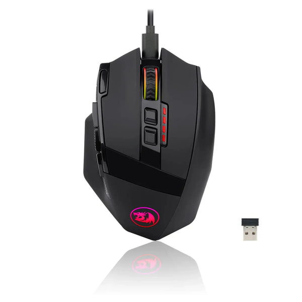 Redragon Sniper Pro M801P-RGB Dual Mode Gaming Mouse - dynsol