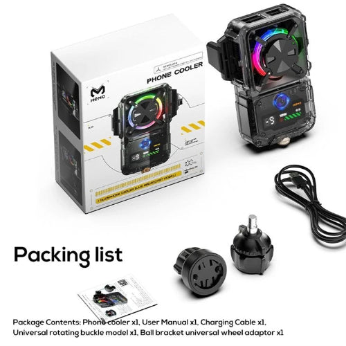 MEMO DL23 Mobile Cooler with 2000mAh Battery