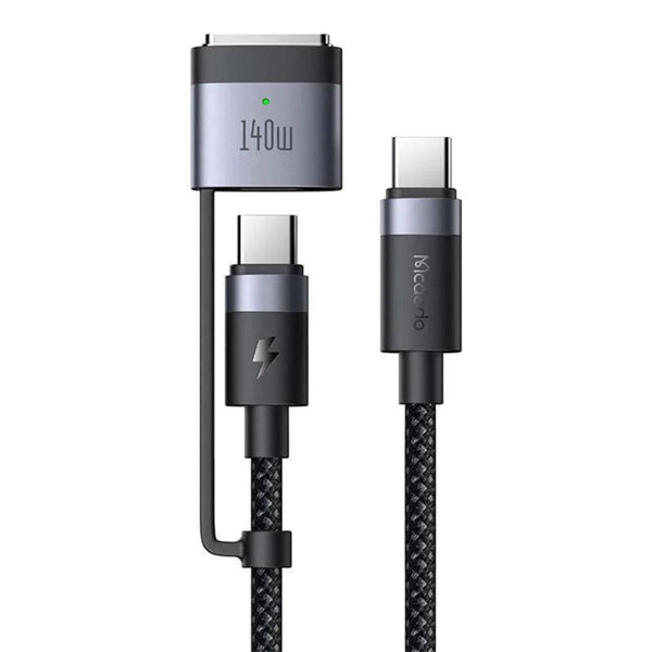 Mcdodo CA-0140 240W/140W 2-in-1 USB-C + MagSafe 3 Cable 2M