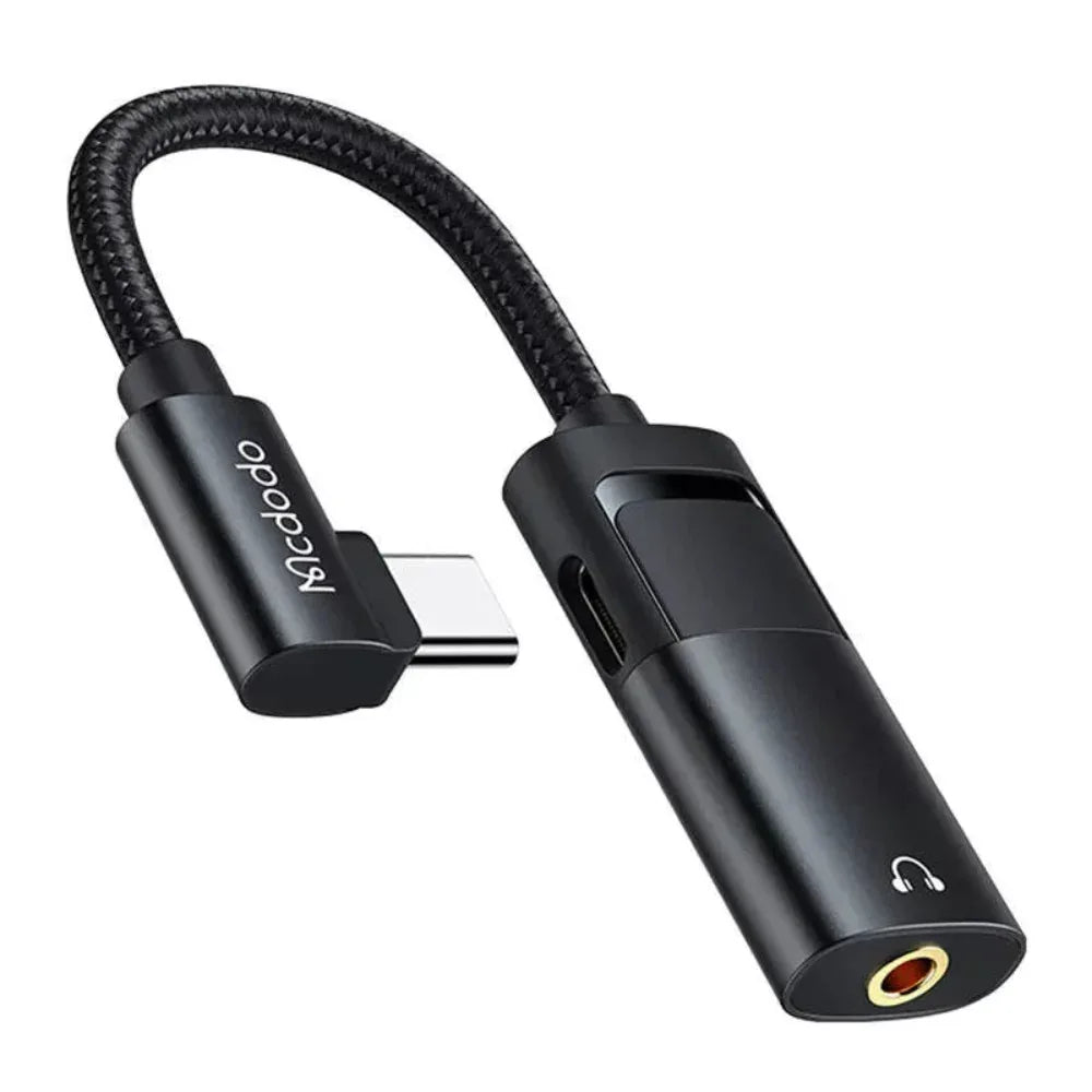 Mcdodo Type-C Digital Audio Adapter 3.5MM + PD 60W Charger (CA-1880) – Price in Pakistan | Dynsol.pk - dynsol