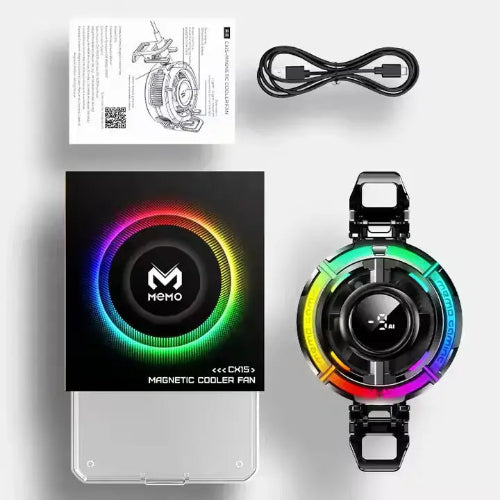 MEMO CX15 RGB Digital Display Phone Cooler - image 2