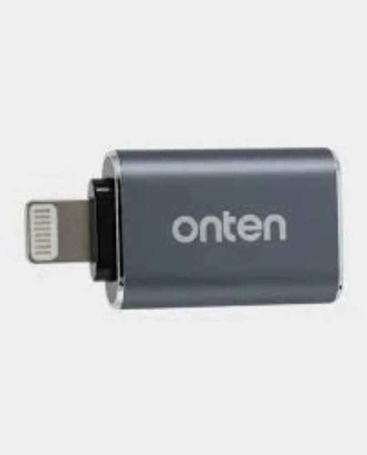 ONTEN OTN‑LT101 Lightning Male to USB‑A Female OTG Mini Adapter – Best Price in Pakistan | Dynsol.pk - dynsol
