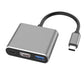ONTEN 9175D USB TYPE-C TO 4K HDMI + USB 3.0 + PD HUB ADAPTER - dynsol