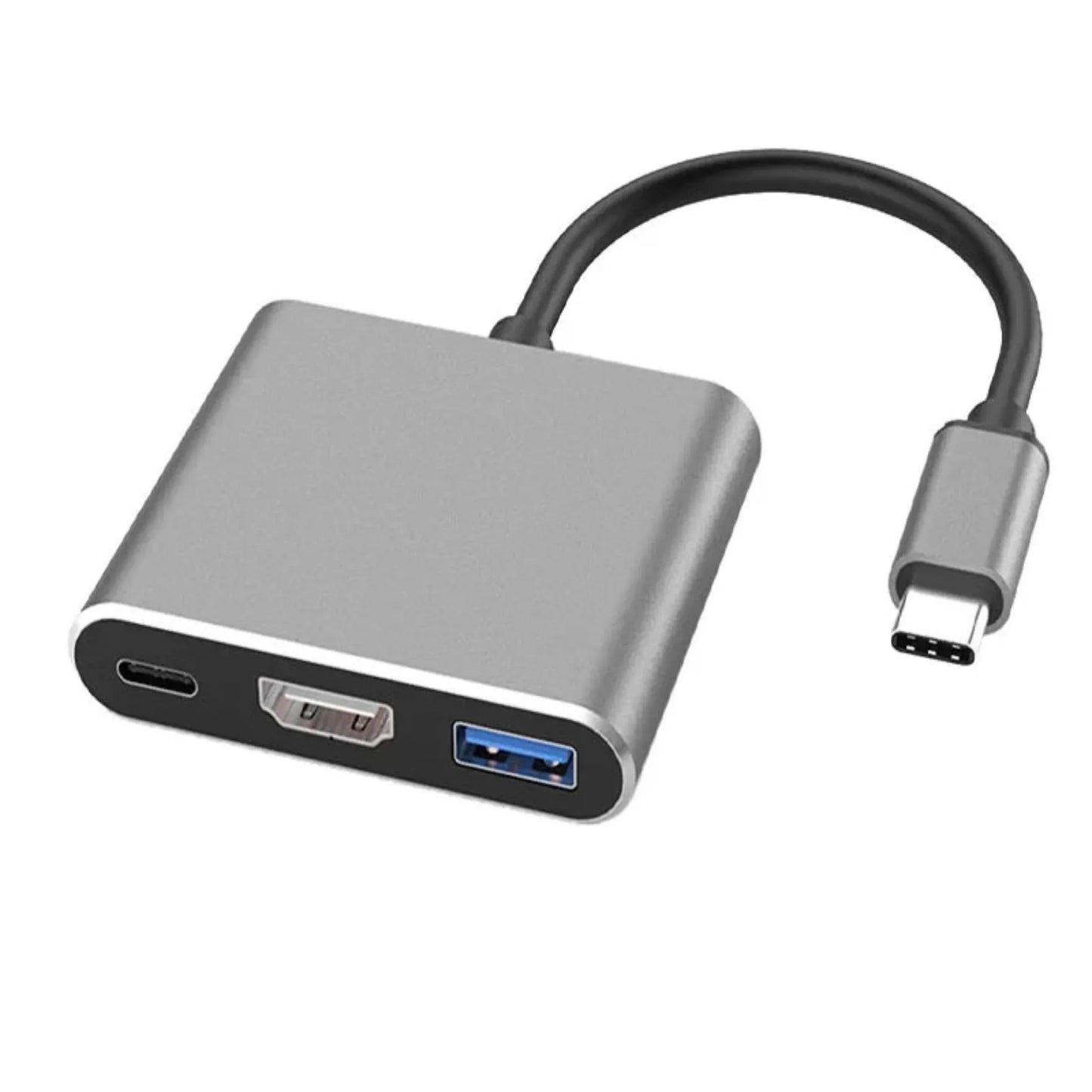 ONTEN 9175D USB TYPE-C TO 4K HDMI + USB 3.0 + PD HUB ADAPTER - dynsol