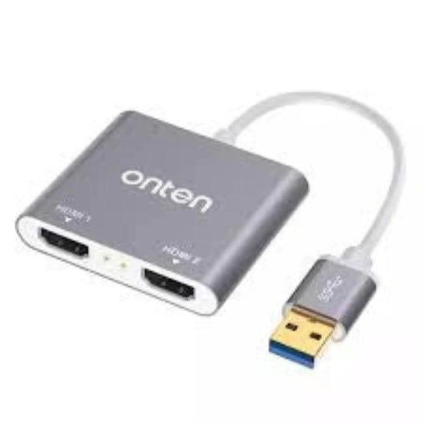 Onten 59175 USB 3.0 to Dual HDMI Adapter – Best Price in Pakistan | Dynsol.pk - dynsol