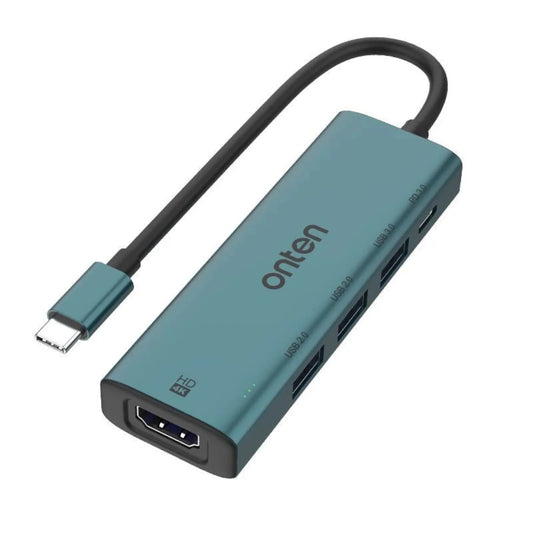 Onten UC123+ USB-C to HDMI Multi-Function Hub Docking Station – Best Price in Pakistan | Dynsol.pk - dynsol