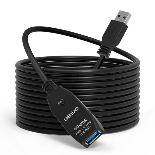 Onten US207 Ultra High Speed USB 3.0 Extension Cable 5M – Best Price in Pakistan | Dynsol.pk - dynsol