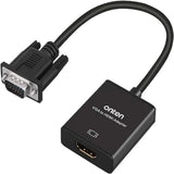 Onten VGA to HDMI Display Adapter | Convert Legacy VGA to HDMI with Audio | Best Price in Pakistan | Dynsol.pk - dynsol