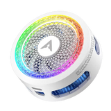 PIVA B3 25W RGB gaming phone cooler with magnetic clip for PUBG CODM and live streaming.