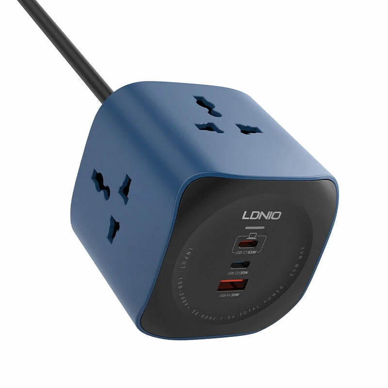 LDNIO SC3319 65W Fast Charging Desktop Charging Station-EU Plug