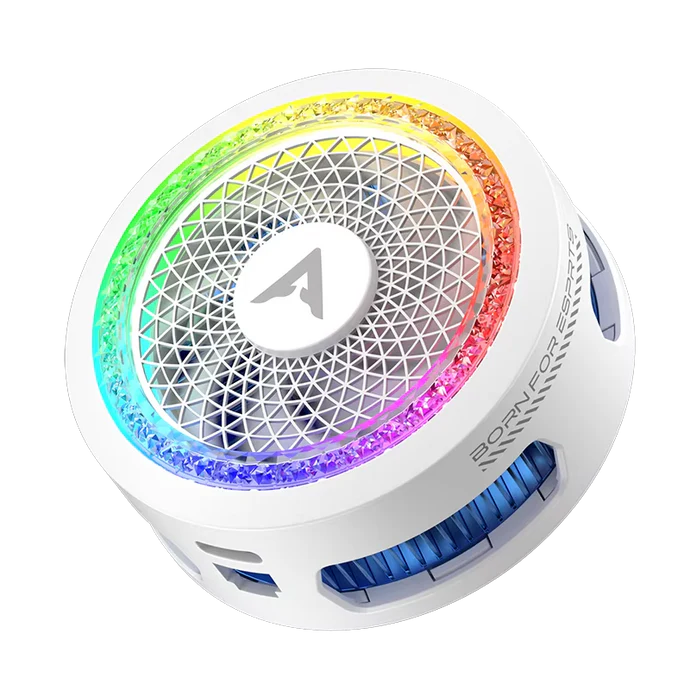 Piva X30 magnetic RGB phone cooler for gaming with detachable clip for iPhone Android and iPad