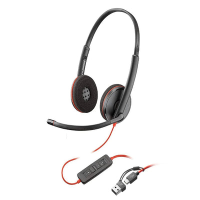 Plantronics Blackwire C3220 Price in Pakistan | USB Stereo Headset | dynsol.pk