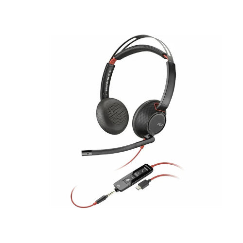 Poly Blackwire C5220 Price in Pakistan | Premium Stereo USB Headset | dynsol.pk