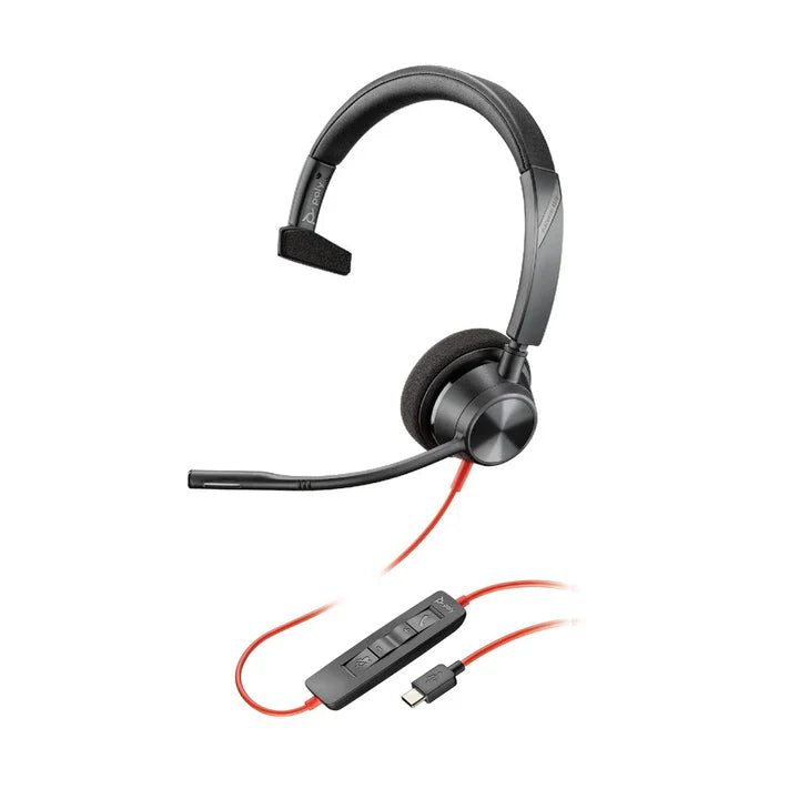 Poly Blackwire 3310 – Single-Ear USB Headset
