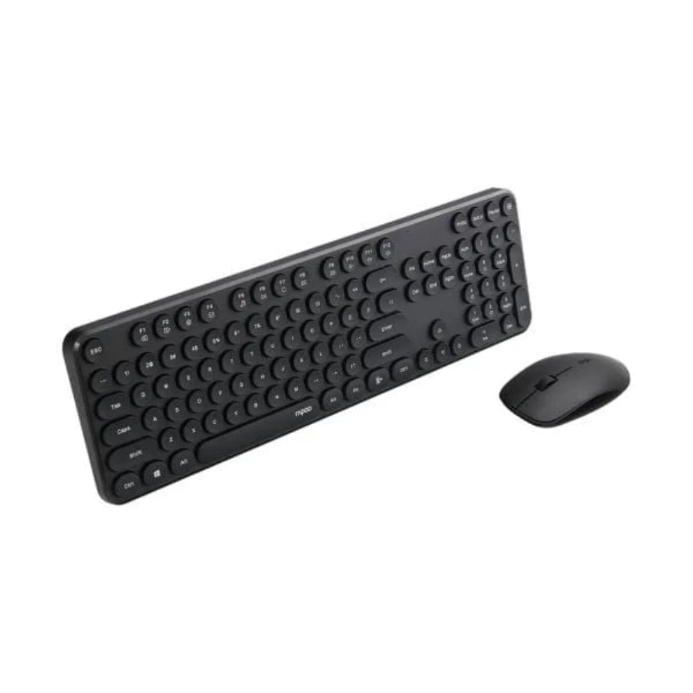 RAPOO X260S Wireless Mouse &amp; Keyboard US Black Price in Pakistan | dynsol.pk