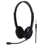 RAPOO H101 Wired Stereo Headset Black Price in Pakistan | dynsol.pk - dynsol