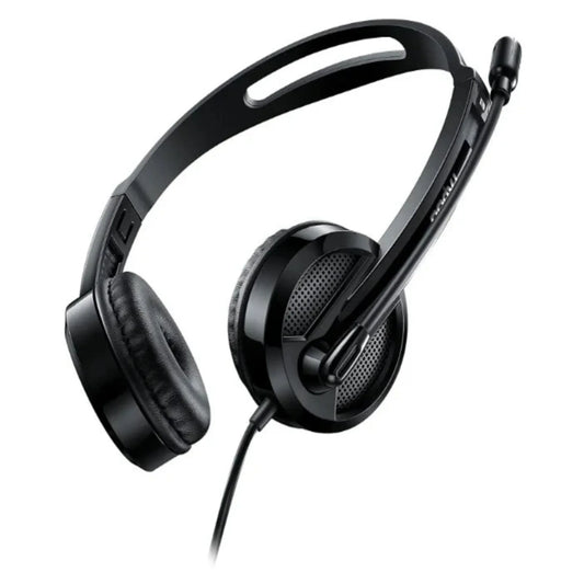 RAPOO H120 USB Stereo Headset Black Price in Pakistan | dynsol.pk - dynsol