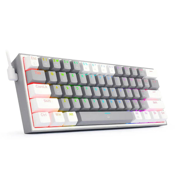 Redragon K616 FIZZ Pro RGB Bluetooth Wireless Mechanical Gaming Keyboard 61 Keys - dynsol
