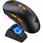 MEETION MT-GW38 Gaming Mouse – Three connection modes, Magnetic charging dock