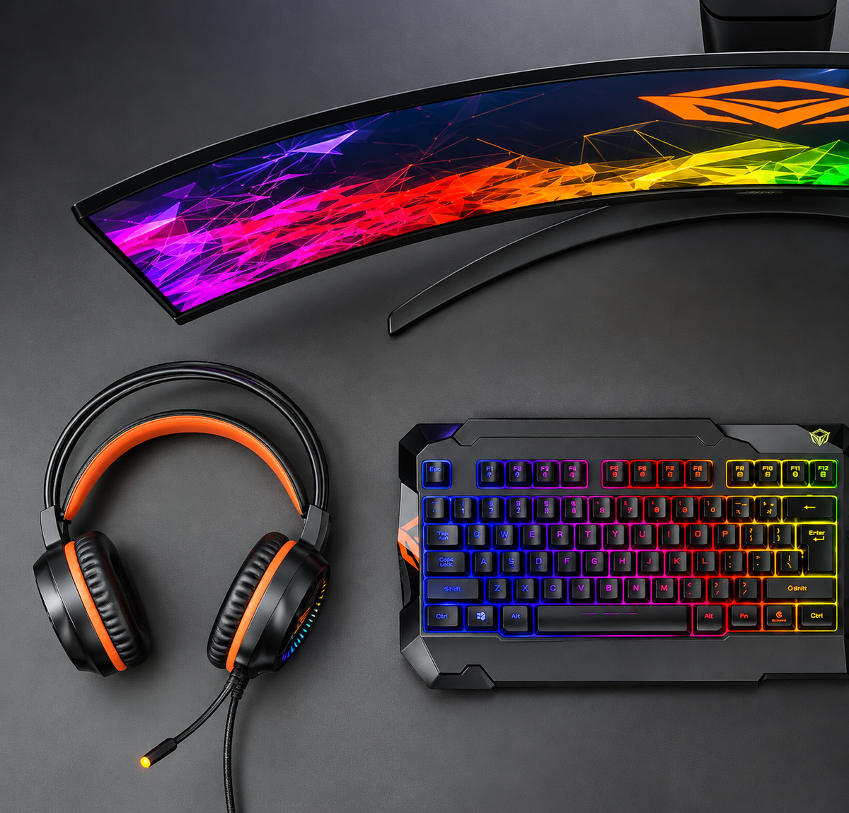 MEETION MT-C505 Gaming Combo – Four-piece bundle, 3200 DPI mouse