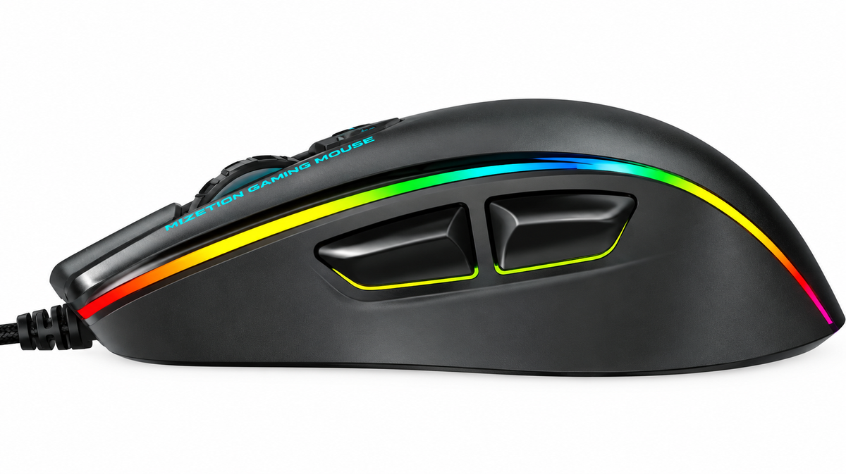 MEETION MT-GM23 Gaming Mouse – 12800 DPI sensor, RGB lighting