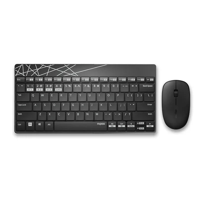 Rapoo 8000GT Bluetooth Keyboard and Mouse Combo Price in Pakistan | dynsol.pk - dynsol