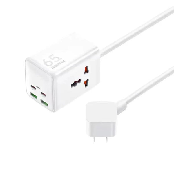 Remax RP-U157 65W Charger GaN Power Strip (EU) | Best Price in Pakistan | dynsol.pk - dynsol