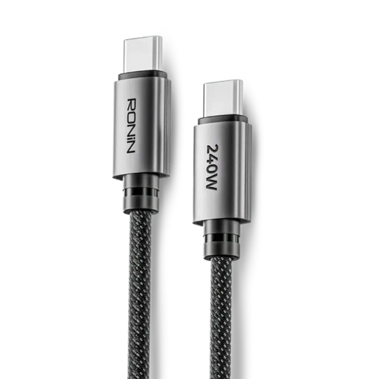 Ronin Rush R-2050 Type-C to Type-C Cable 240W 1m Price in Pakistan | dynsol.pk - dynsol