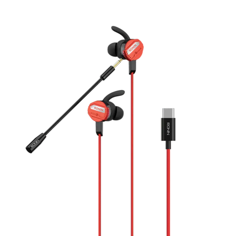 Ronin R-007 Type C Gaming Earphones with Double Microphones | Price in Pakistan | dynsol.pk - dynsol