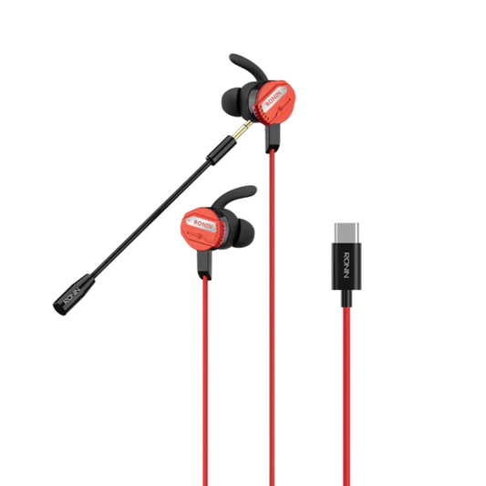 Ronin R-007 Type C Gaming Earphones with Double Microphones | Price in Pakistan | dynsol.pk - dynsol