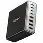Ronin R‑6040 Multiverse 140W 8-in-1 Multi-Port Charger – Best Price in Pakistan | Dynsol.pk - dynsol